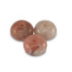 Natuursteen rondel kralen marmer 4x6mm Glamour pink